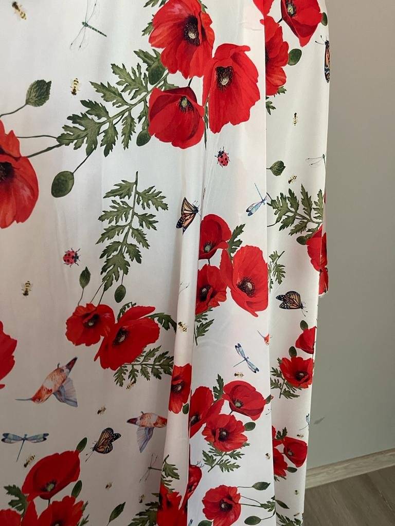 Matase Satinata Digital Print Nr.B22