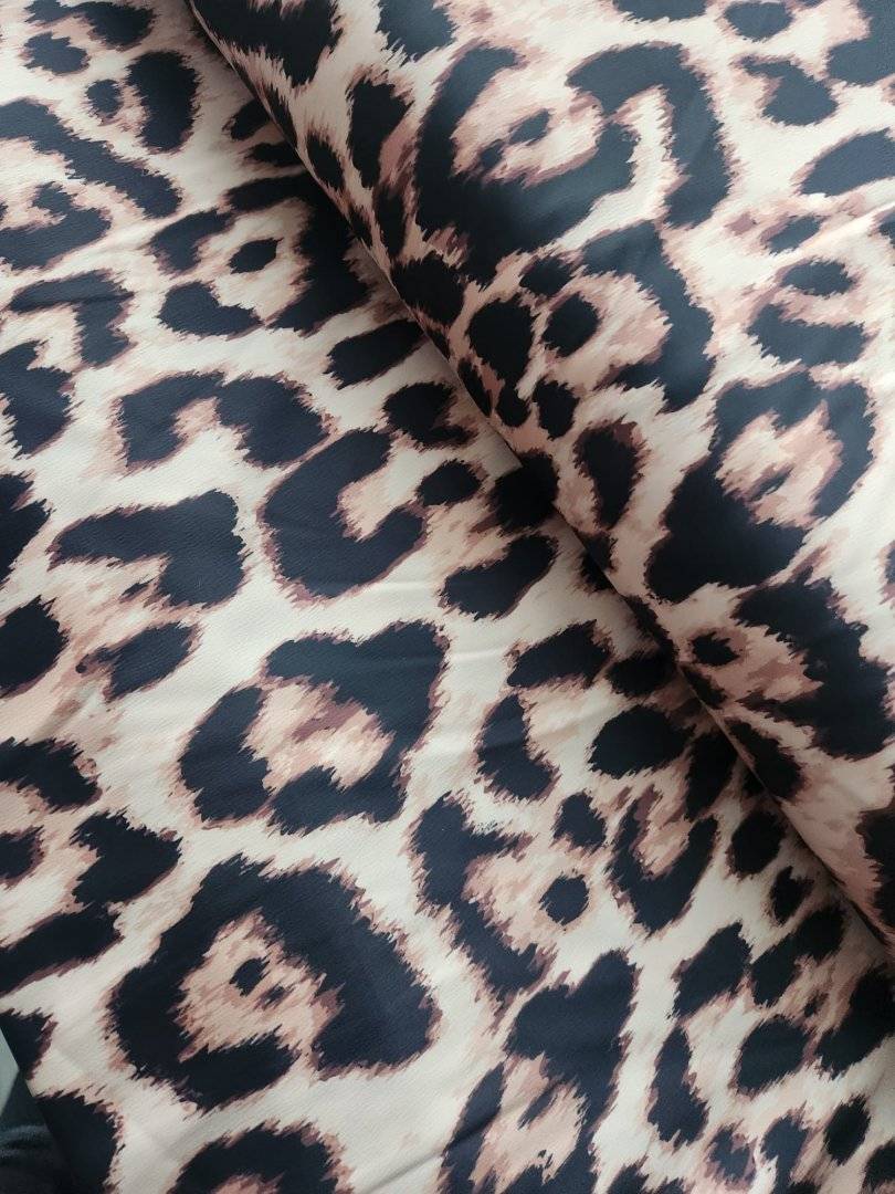 Matase Satinata Animal Print Nr.B31