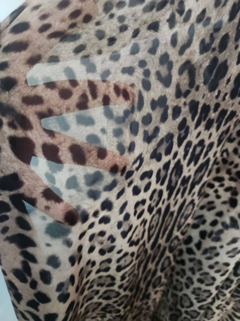 Voal Imprimat Animal Print Nr.A28