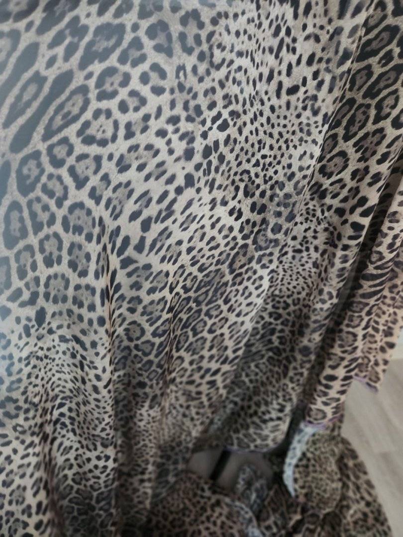 Voal Imprimat Animal Print Nr.A28