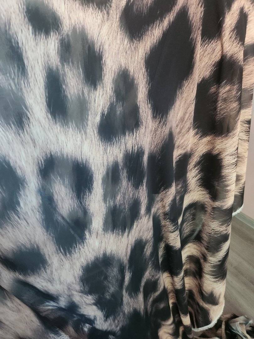 Voal Imprimat Animal Print Nr.A48