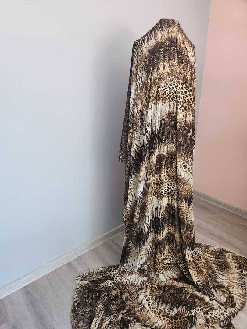 Voal Imprimat Animal Print Nr.A55