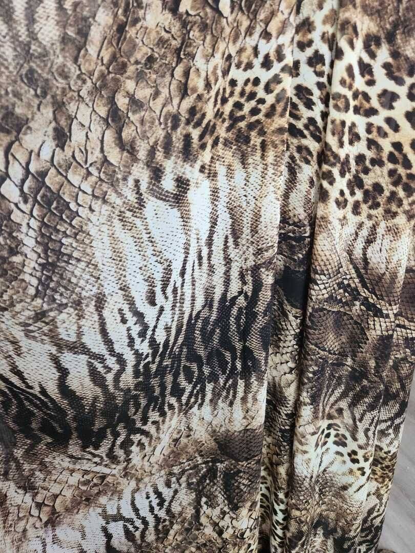 Voal Imprimat Animal Print Nr.A55